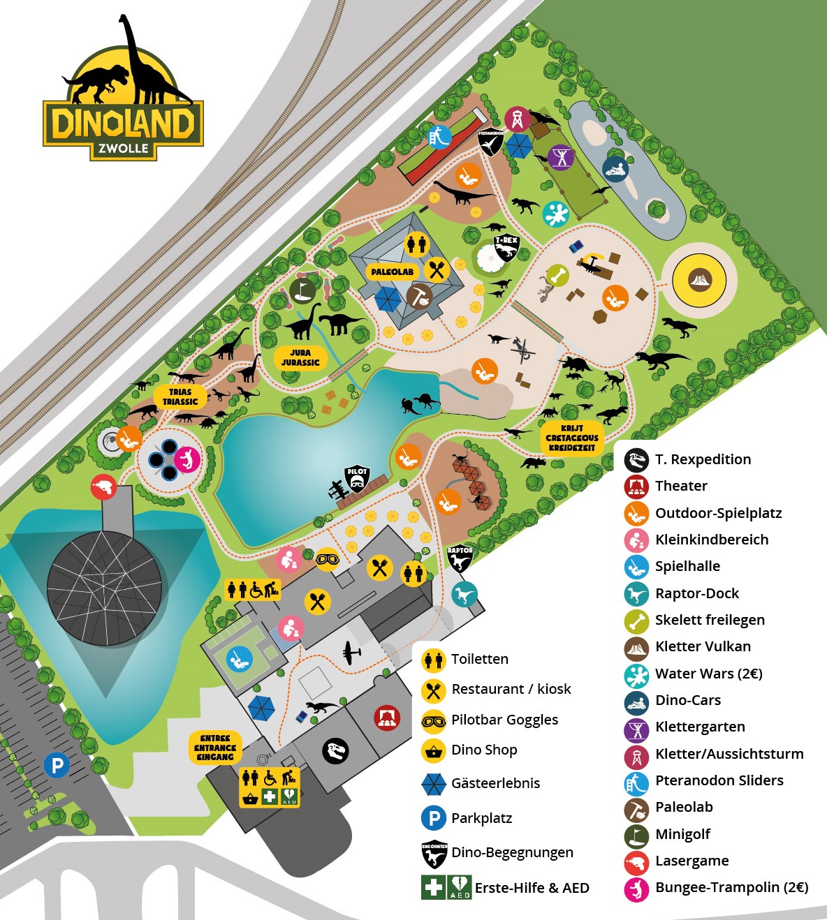 Plan Dinoland DU