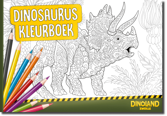 Dinoland dino kleurboek